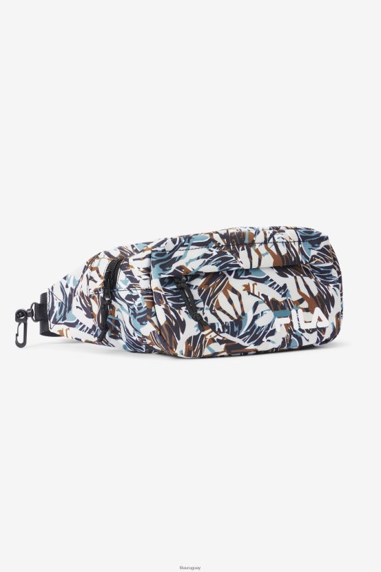 estampado de jirafa FILA riñonera con estampado de jirafa fila retta 6L8PR21053