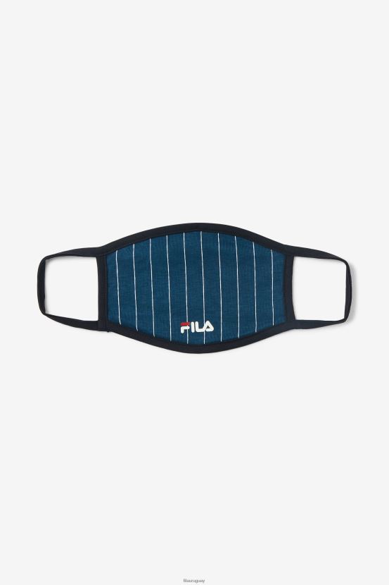 Armada FILA mascarilla fila pin stripe tela azul marino 6L8PR21045