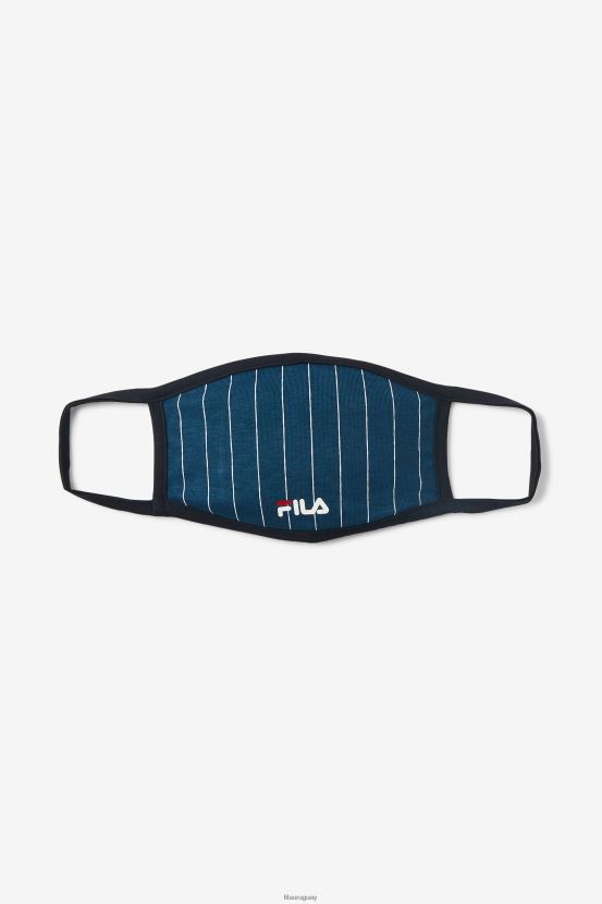 Armada FILA mascarilla fila pin stripe tela azul marino 6L8PR21045