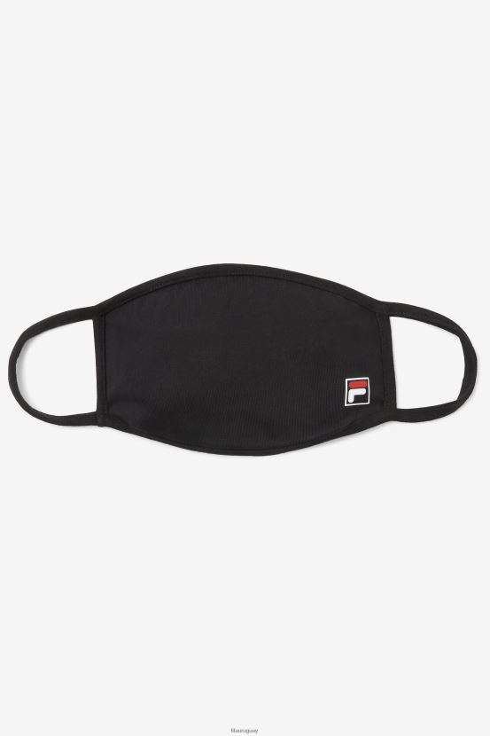 negro FILA Mascarilla negra con logo F-Box de Fila 6L8PR21059