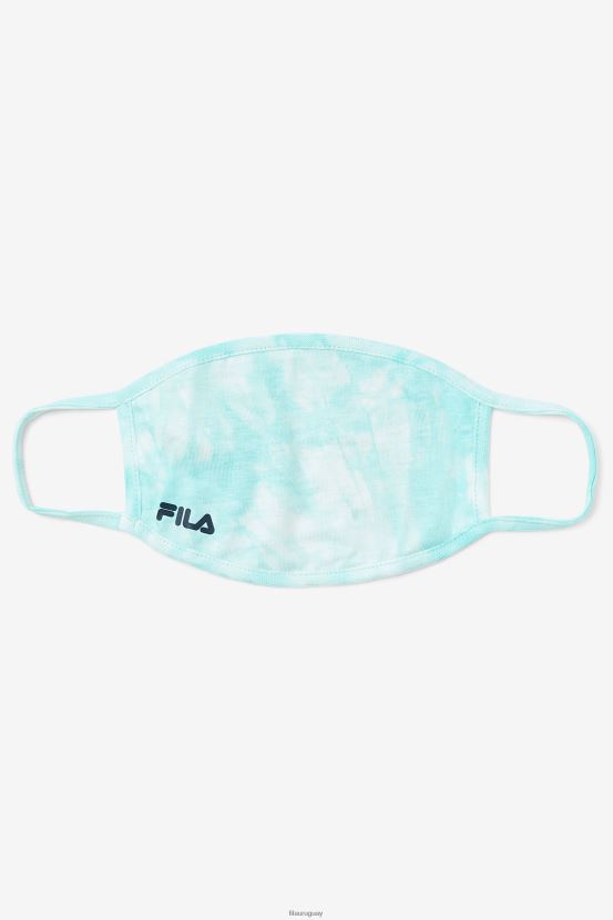teñido anudado azul agua FILA fila azul aguamarina tie-dye mascarilla azul aguamarina tie-dye 6L8PR21038