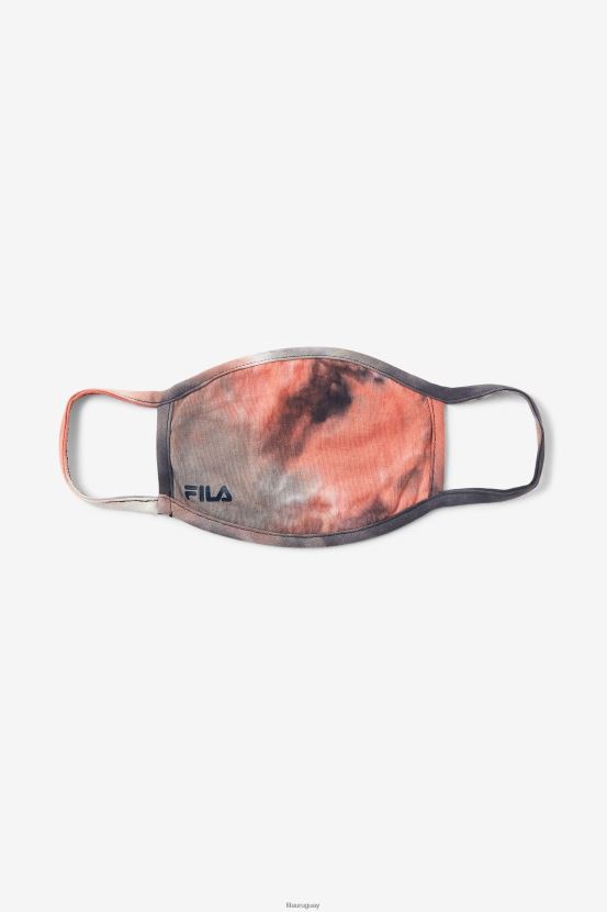 teñido anudado rojo FILA mascarilla de tela con teñido anudado rojo fila tinte anudado rojo 6L8PR21046