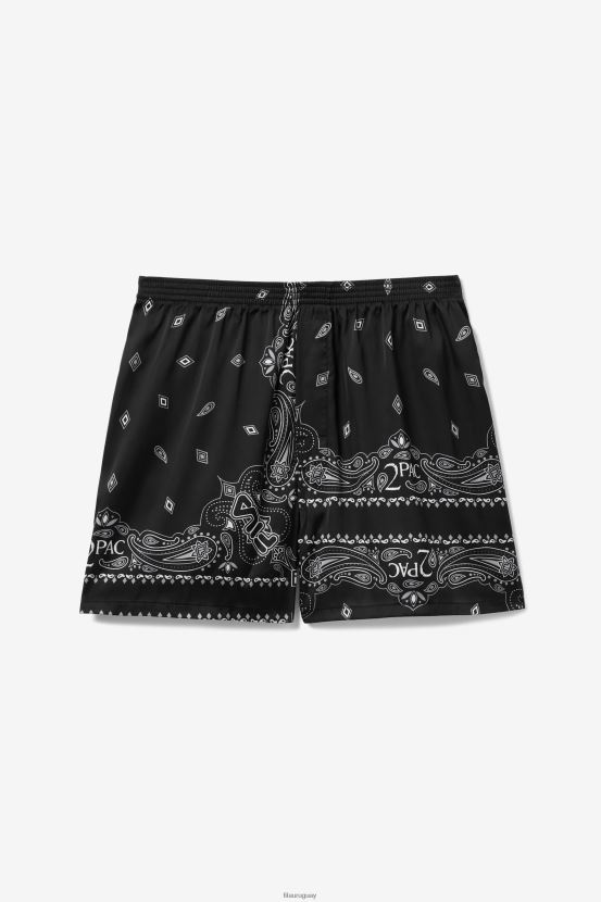 blanco negro FILA boxer fila 2pac con estampado de bandana negro/blanco 6L8PR2963