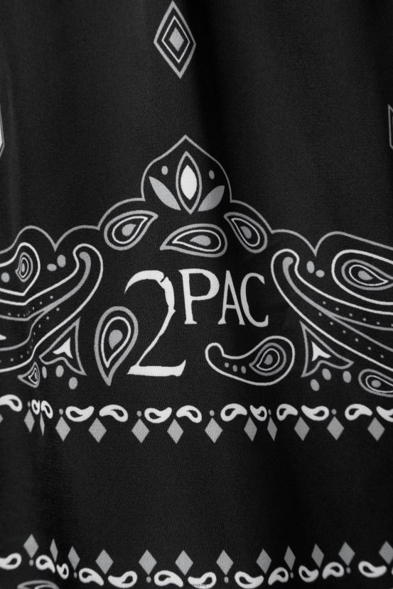 blanco negro FILA boxer fila 2pac con estampado de bandana negro/blanco 6L8PR2963