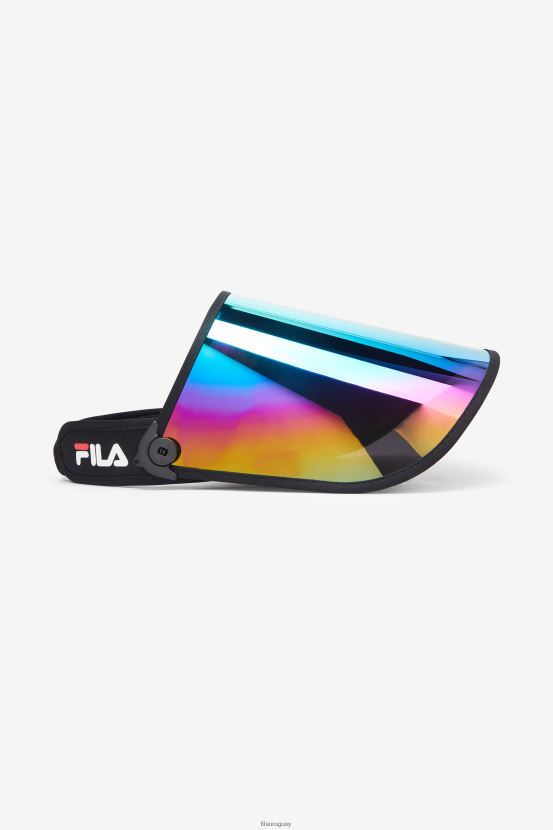 negro/iridiscente FILA protector facial fila plastico negro/iridiscente 6L8PR21051