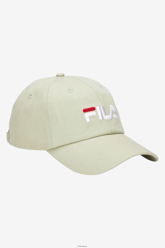 Ambrosía FILA fila ambrosia gorra de béisbol con logo bordado 6L8PR21000