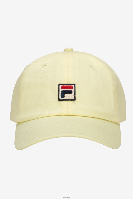 amarillo tierno FILA fila gorra de béisbol f-box bordada amarillo tierno 6L8PR21003