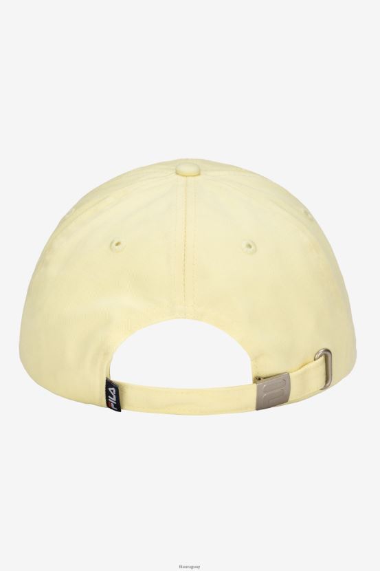 amarillo tierno FILA fila gorra de béisbol f-box bordada amarillo tierno 6L8PR21003