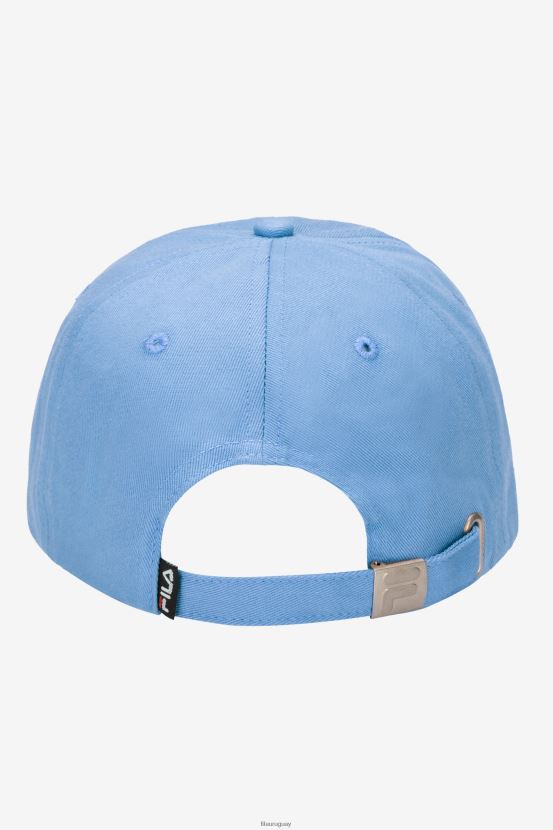 azul aciano FILA gorra de béisbol con logo bordado fila azul aciano 6L8PR2998