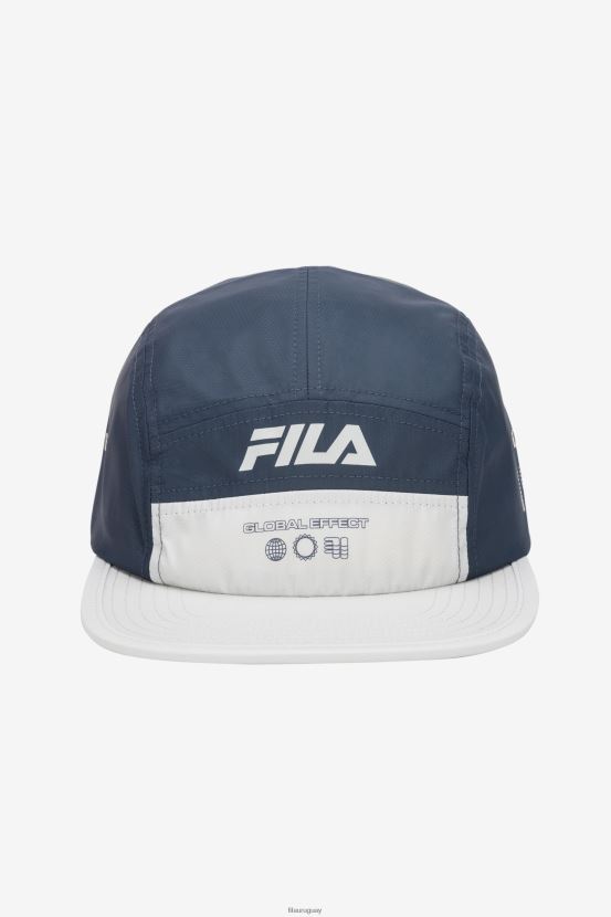 azul marino/piedra FILA fila gorra camper azul marino/piedra de 5 paneles 6L8PR2976