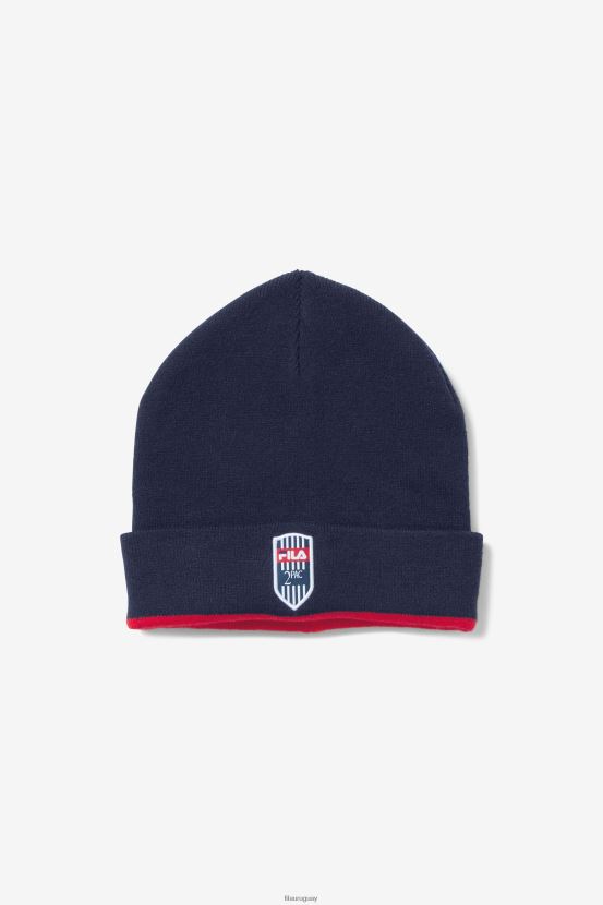 azul marino/rojo FILA Gorro 2pac azul marino/rojo fila 6L8PR2965