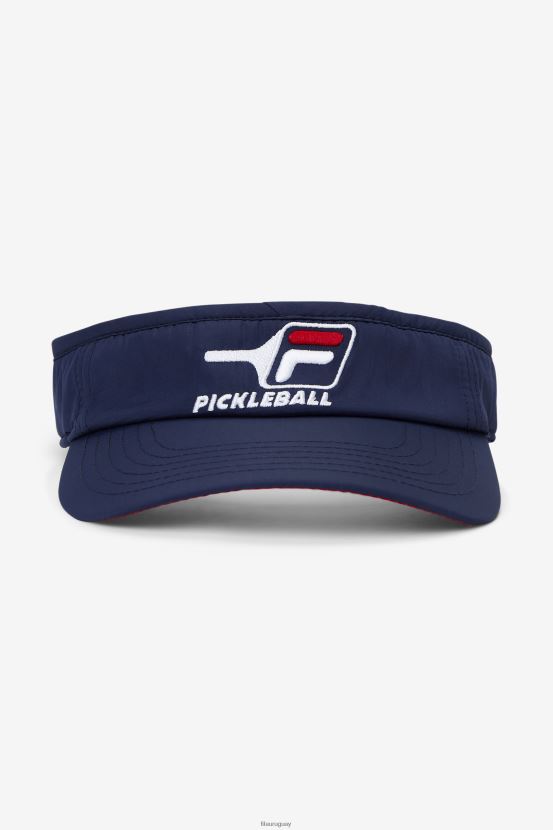 azul marino/rojo FILA visera fila pickleball azul marino/rojo 6L8PR21132