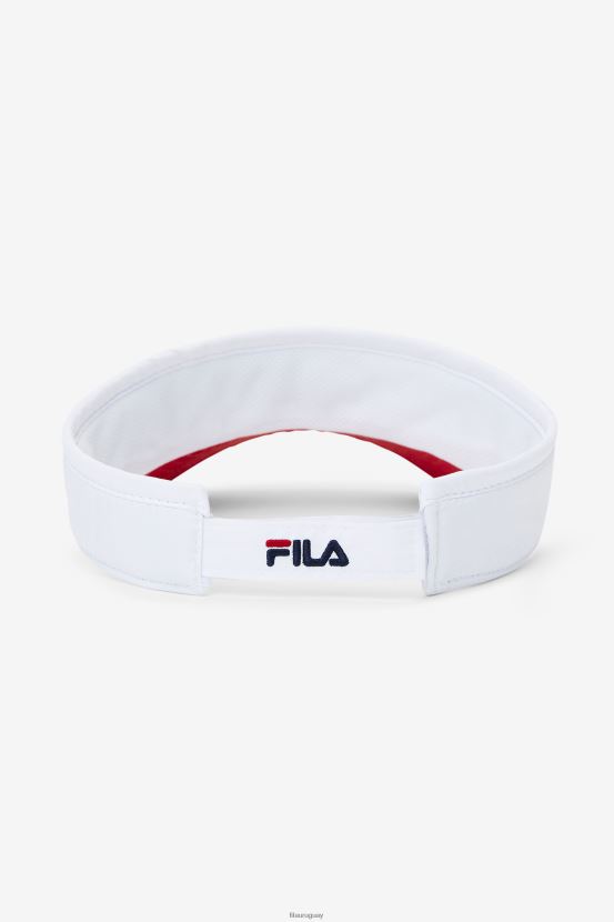 blanco rojo FILA visera pickleball fila blanco/rojo 6L8PR21130
