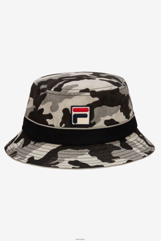 camuflaje negro FILA sombrero de pescador camo negro camo fila 6L8PR2977