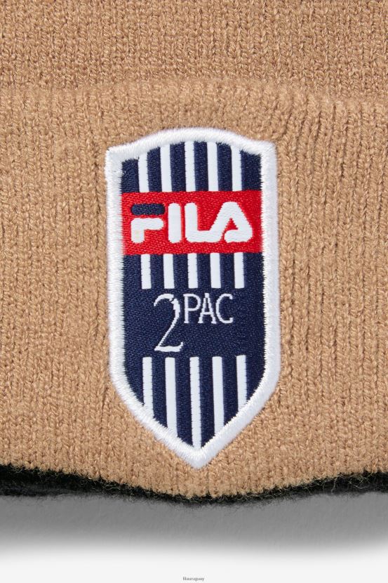 marrón tabaco/negro FILA gorro fila tabaco marrón/negro 2pac 6L8PR2964