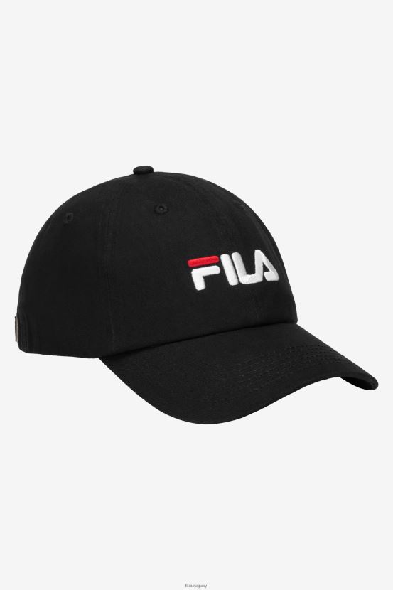 negro FILA gorra de béisbol con logo bordado fila negro 6L8PR2992