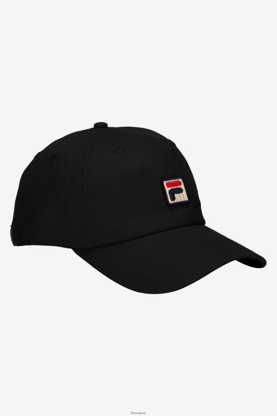 negro FILA gorra de béisbol fila f-box bordada negra 6L8PR21001