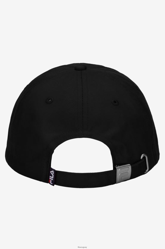 negro FILA gorra de béisbol fila f-box bordada negra 6L8PR21001