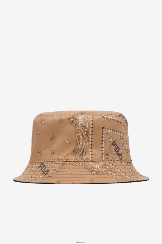 negro/marrón tabaco FILA gorra fila negro/marrón tabaco 2pac 6L8PR2966