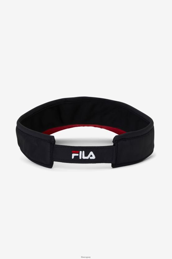 negro/rojo FILA visera fila pickleball negra/roja 6L8PR21131