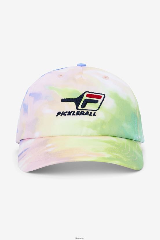teñido anudado FILA fila tie-dye sombrero pickleball tie-dye 6L8PR21135