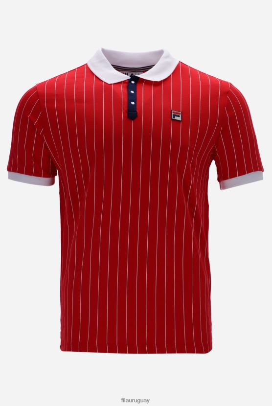 FILA bb1 clásico vintage polo a rayas fila moda 6L8PR23336