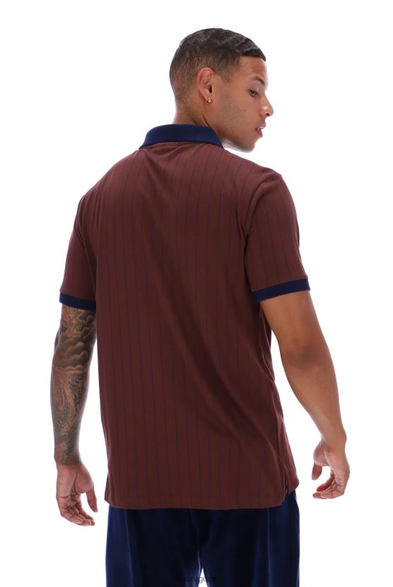 FILA fila bb1 polo clásico de moda a rayas vintage 6L8PR23315