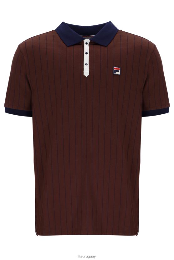 FILA fila bb1 polo clásico de moda a rayas vintage 6L8PR23315