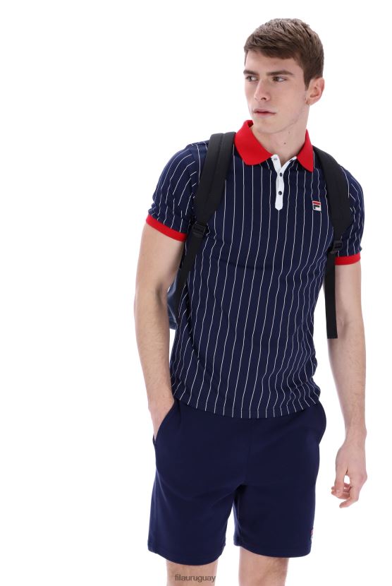 FILA fila moda bb1 polo clásico vintage a rayas 6L8PR23339