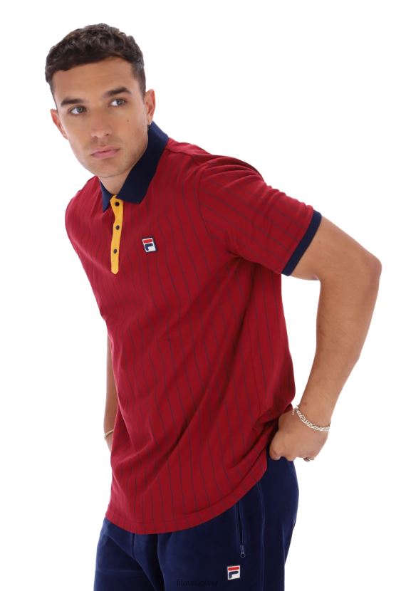 FILA polo fila bb1 clásico vintage a rayas 6L8PR23216