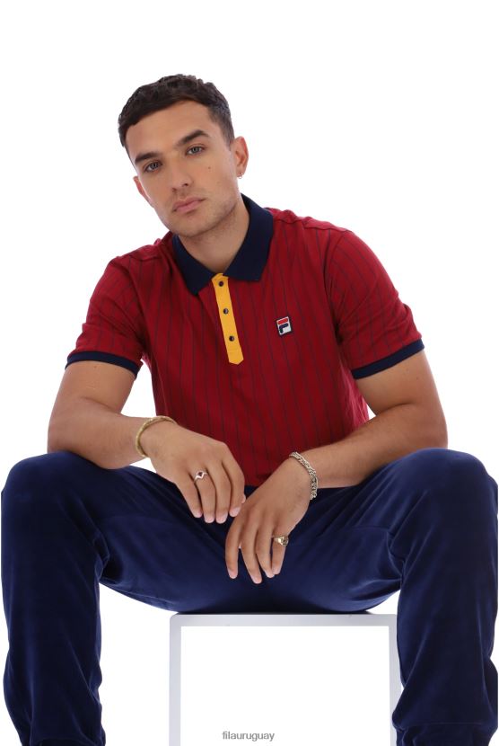 FILA polo fila bb1 clásico vintage a rayas 6L8PR23216