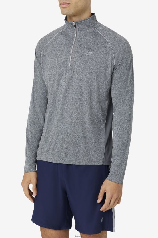 brezo FILA fila pickleball 1/4 zip jaspeado 6L8PR21117