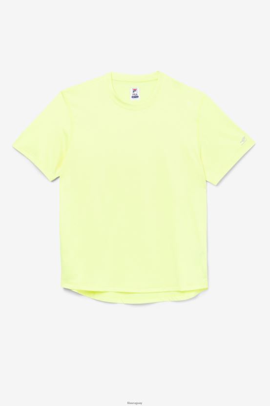 brezo amarillo FILA fila con dobladillo festoneado pickleball amarillo heather 6L8PR21109