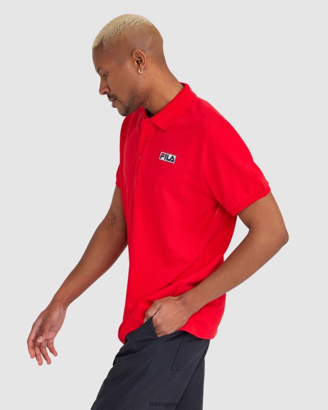 rojo FILA polo asher fila rojo hombre 6L8PR22372