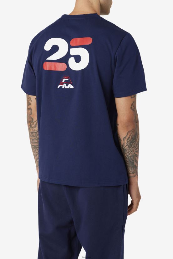 Armada FILA camiseta fila azul marino Grant Hill Cormac 6L8PR2226