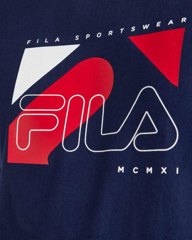 Armada FILA camiseta fila shaw hombre azul marino 6L8PR22321