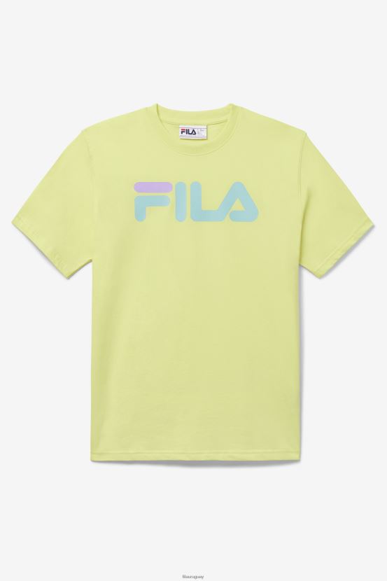 amarillo lima pálido FILA camiseta fila eagle hombre amarillo lima pálido 6L8PR2287