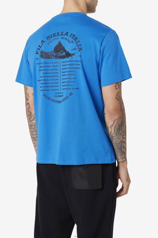 azul blanco FILA camiseta de atletismo fila azul/blanco 6L8PR2326