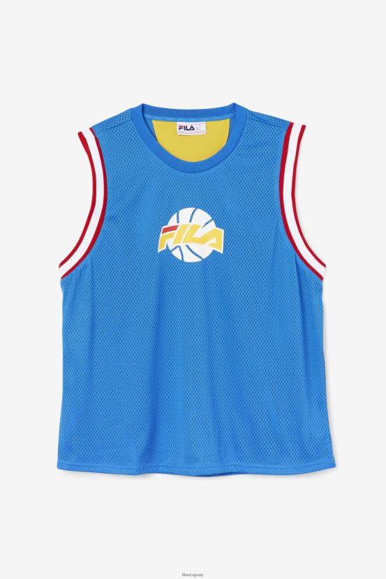 azul/blanco/rojo/oro FILA camiseta de baloncesto fila azul/blanco/rojo/oro ovi 6L8PR2220