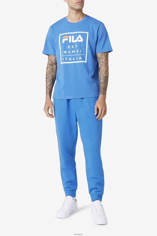 azul fuerte FILA camiseta fila tenez azul fuerte 6L8PR2393