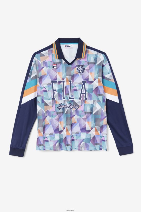 azul marino/azul/mandarina/blanco FILA camiseta de portero kay fila azul marino/azul/mandarina/blanco 6L8PR2404