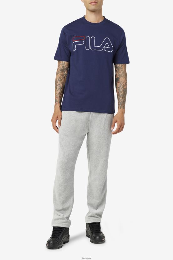azul marino/blanco/rojo FILA camiseta fila borough azul marino/blanco/rojo 6L8PR2279