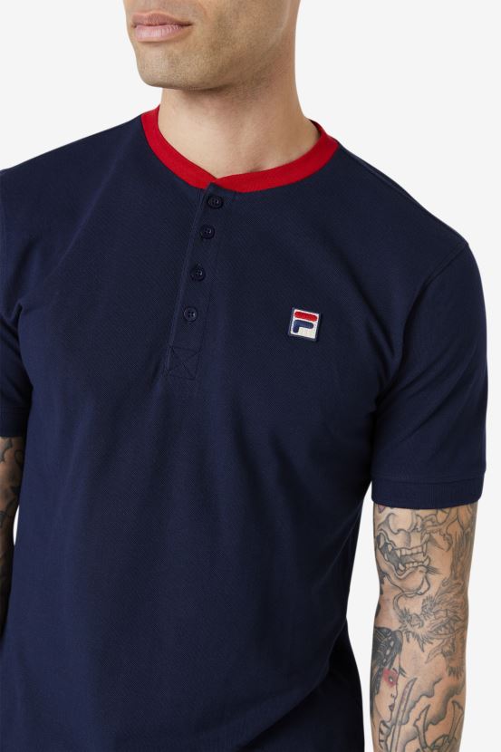 azul marino/rojo FILA fila ralph henley azul marino/rojo 6L8PR2378