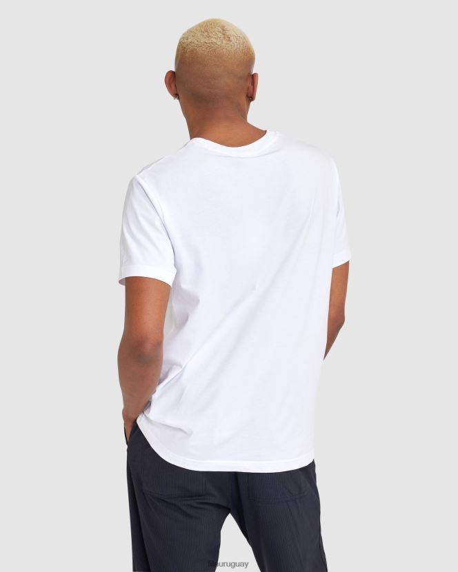 blanco FILA camiseta clásica unisex 2 fila blanca 6L8PR22465