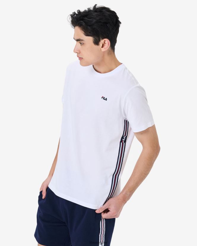 blanco FILA camiseta elias fila blanca hombre 6L8PR22582