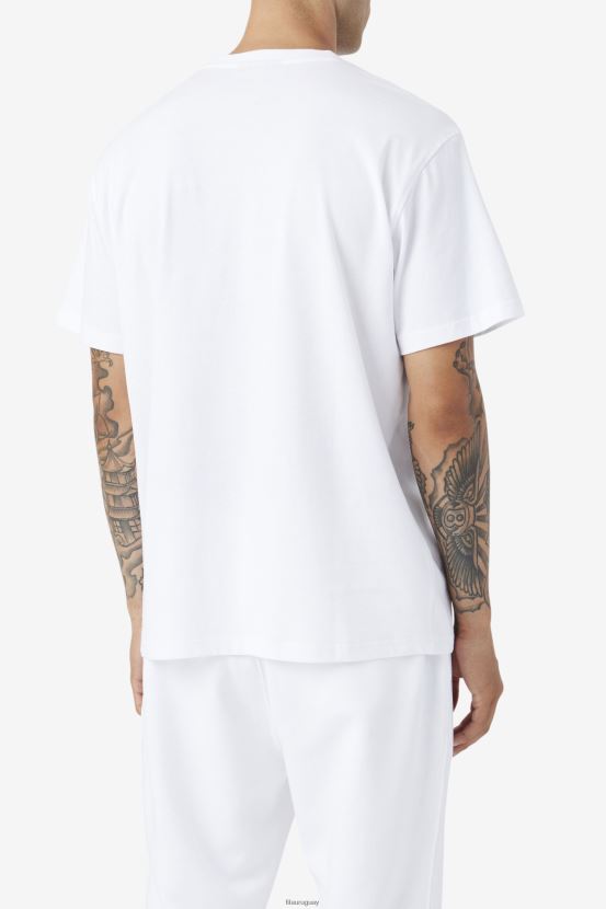 blanco FILA camiseta fila 2pac blanca 6L8PR2216