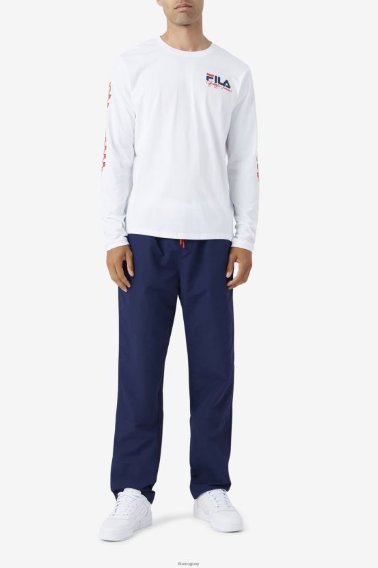 blanco FILA camiseta fila blanca bevans park manga larga 6L8PR2250