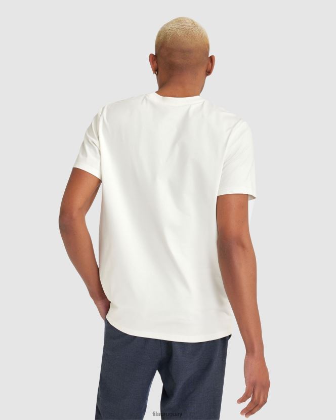 blanco FILA camiseta fila blanca hombre sahand 6L8PR22403