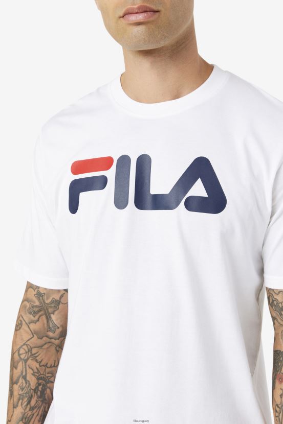 blanco FILA camiseta fila eagle blanca para hombre 6L8PR2280