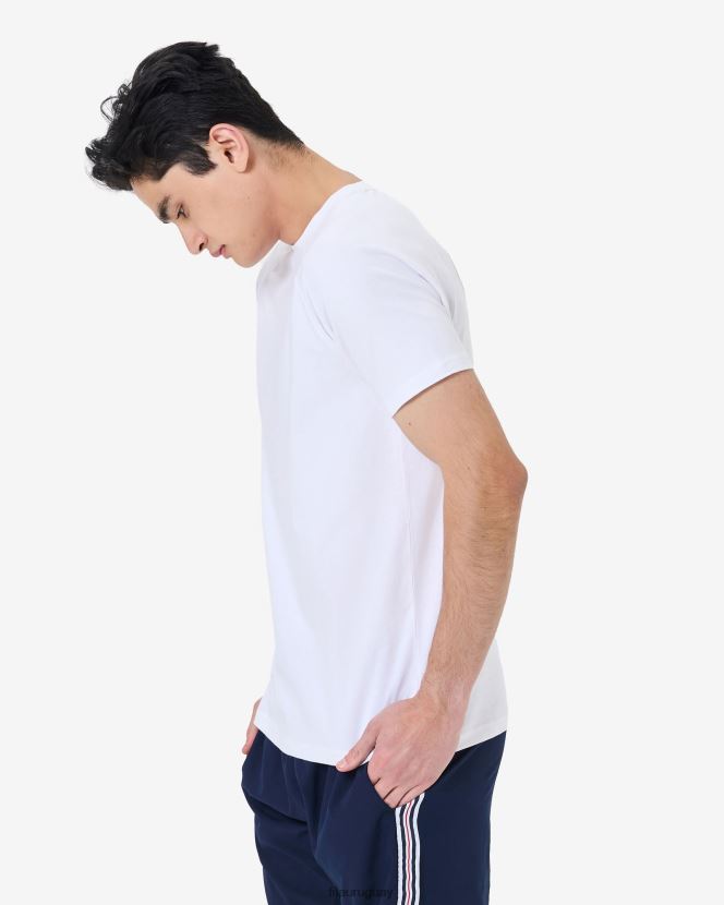 blanco FILA camiseta fila hannes blanca hombre 6L8PR22526